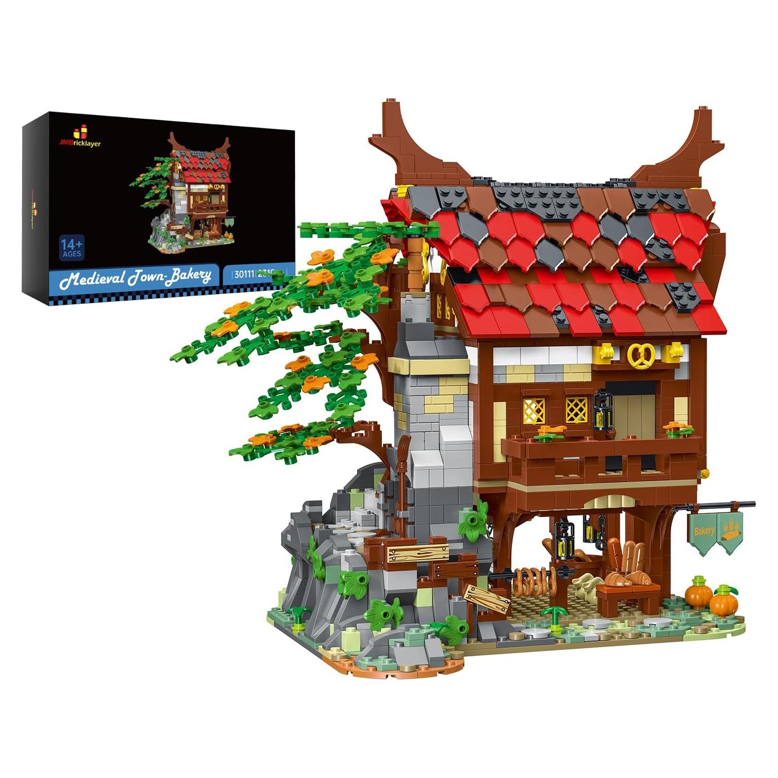 JMBricklayer Casa Medieval 30111 Bloques 1.93 kg