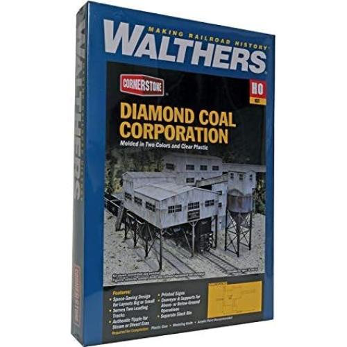 Modelo a Escala HO Walthers Corporación de Carbón Diamond 49.2x33.4cm