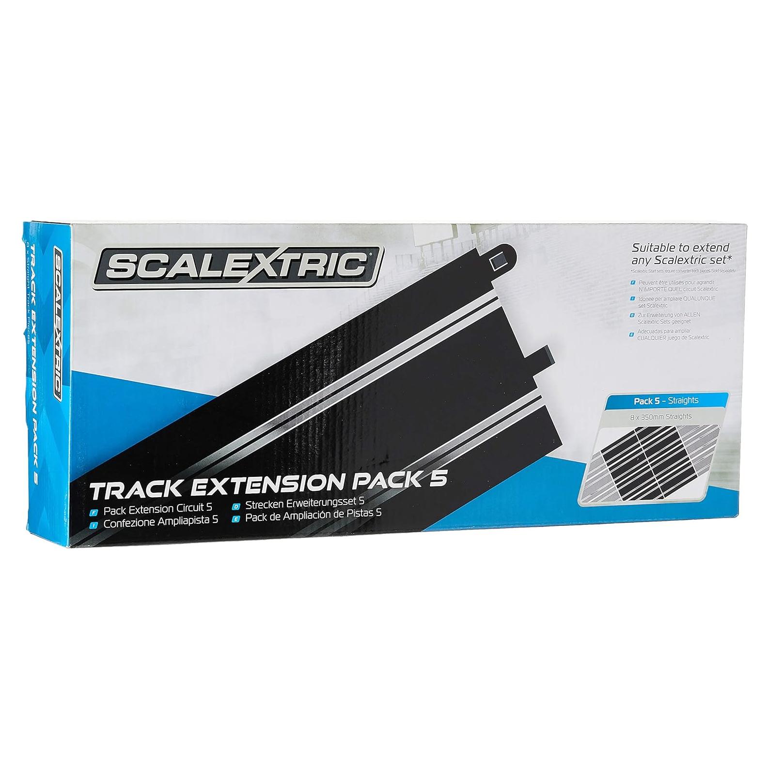 Extensión Scalextric 5 Rectas Estándar 350mm C8554