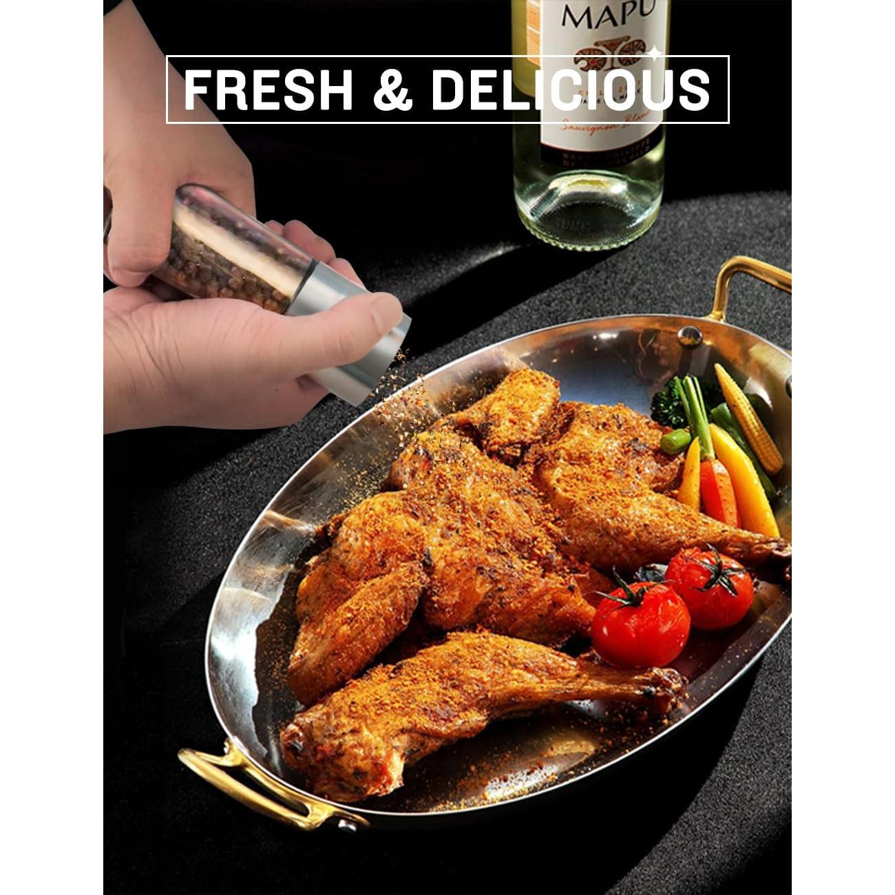 Juego de Molinillos de Pimienta Gulex® Manual Ajustable