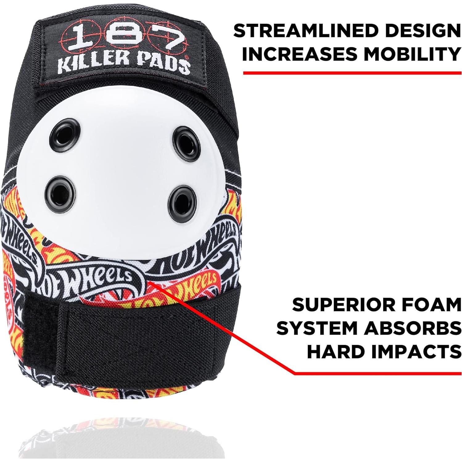 Almohadillas de Protección 187 Killer Pads Hot Wheels P/M