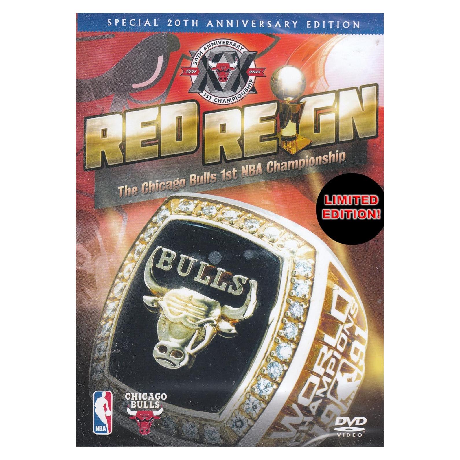 Red Reign DVD Chicago Bulls 1991 Campeonato NBA
