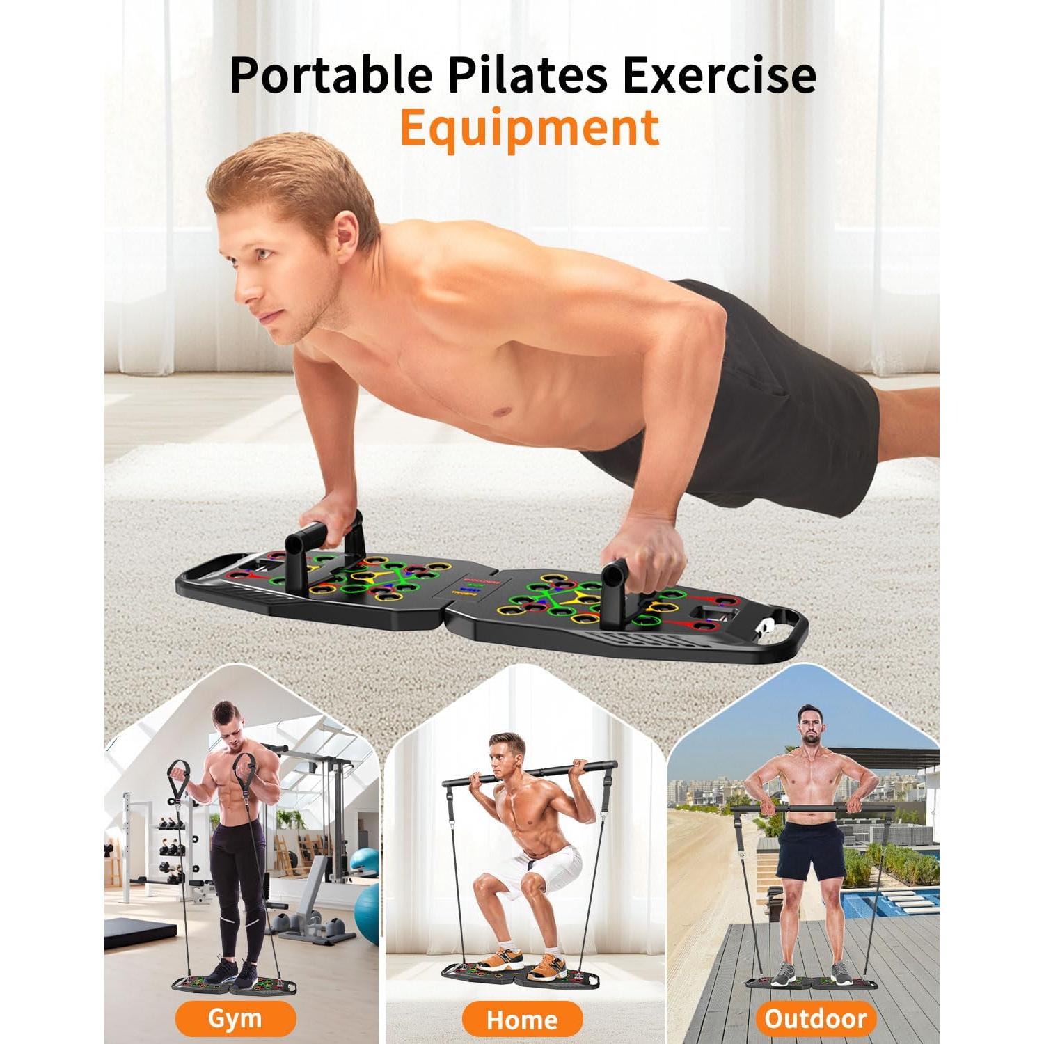 Tabla de Flexiones Bbtops 25 en 1 Plegable para Gimnasio