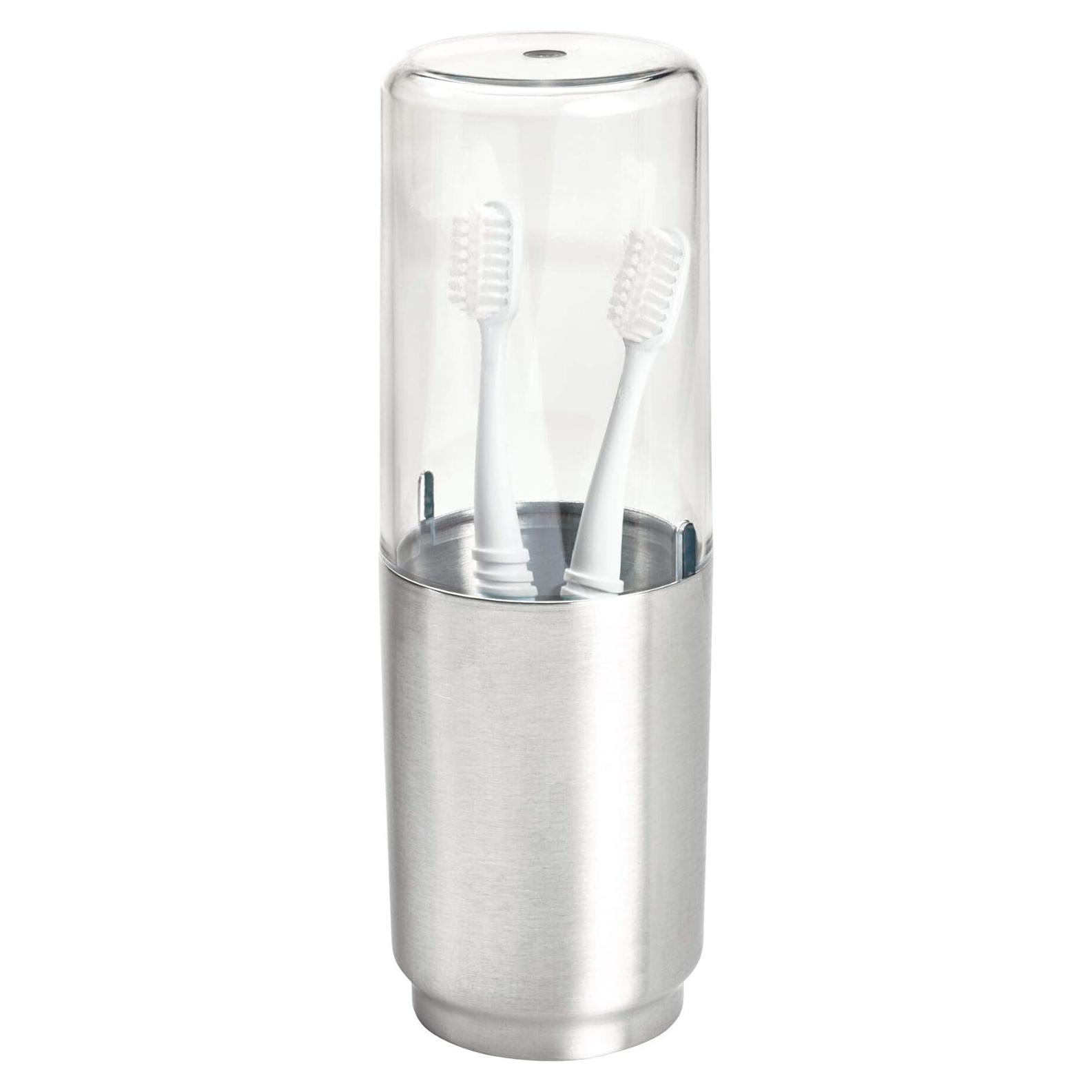 Soporte para Cepillos de Dientes iDesign Austin Acero Cepillado