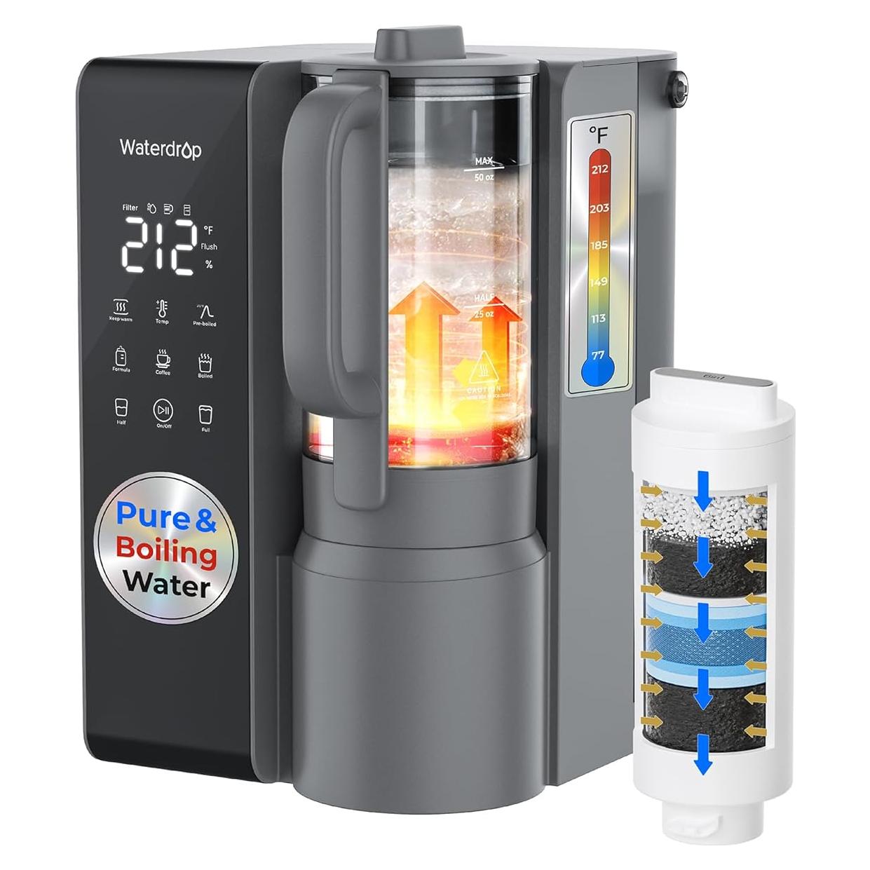 Filtro de Agua de Ósmosis Inversa Waterdrop WD-M1 6 Etapas