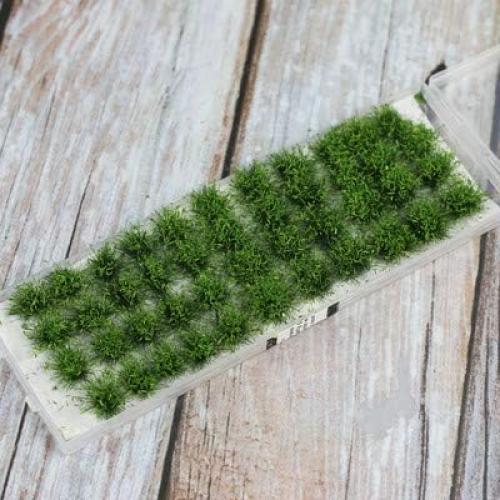 80 Pcs Tufts de Hierba Estática Verde Warmtree para Dioramas