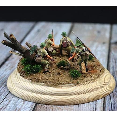 80 Pcs Tufts de Hierba Estática Verde Warmtree para Dioramas
