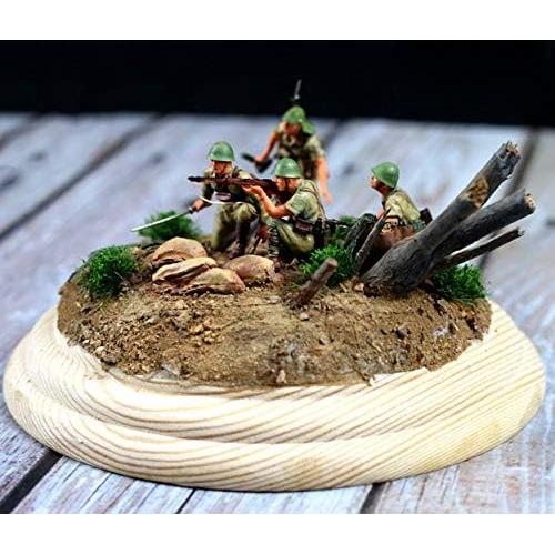 80 Pcs Tufts de Hierba Estática Verde Warmtree para Dioramas
