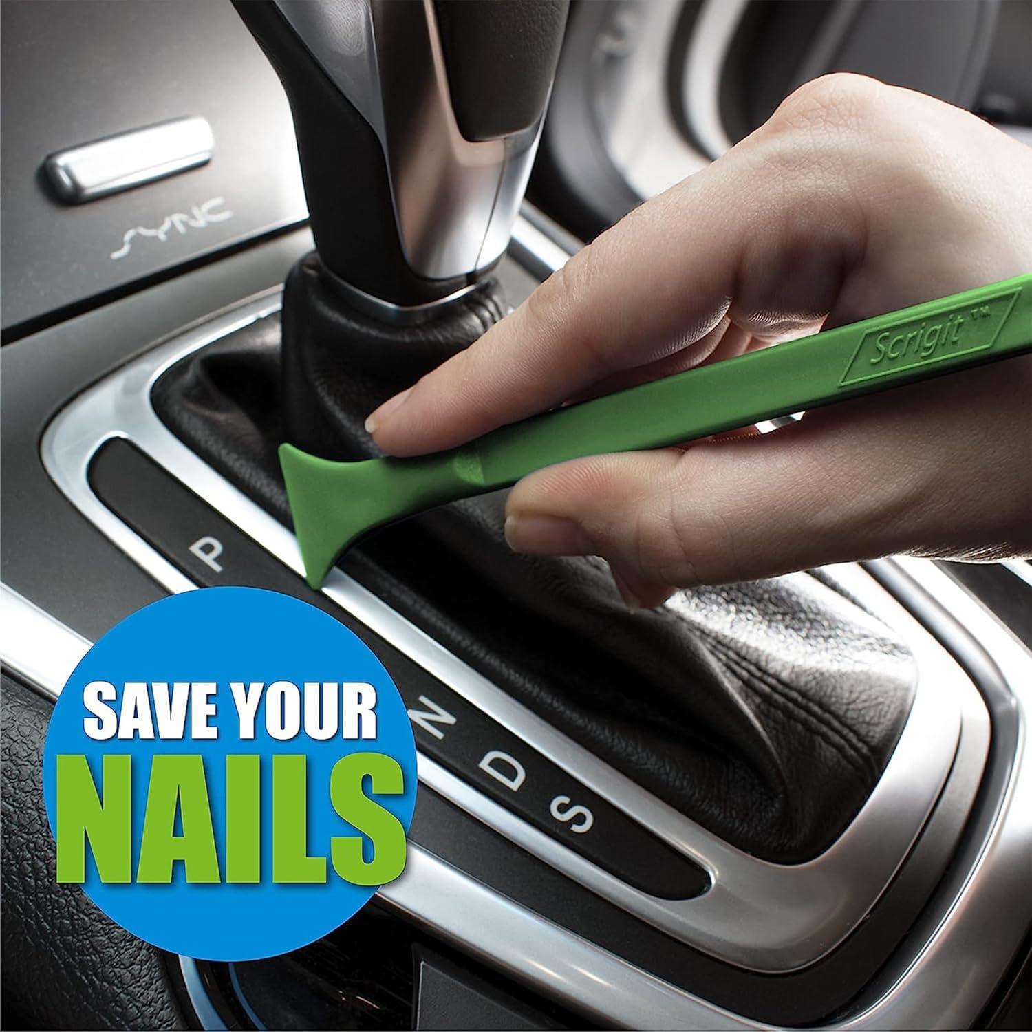 Raspador de Plástico Scrigit Scraper - Paquete de 3, Sin Rayones