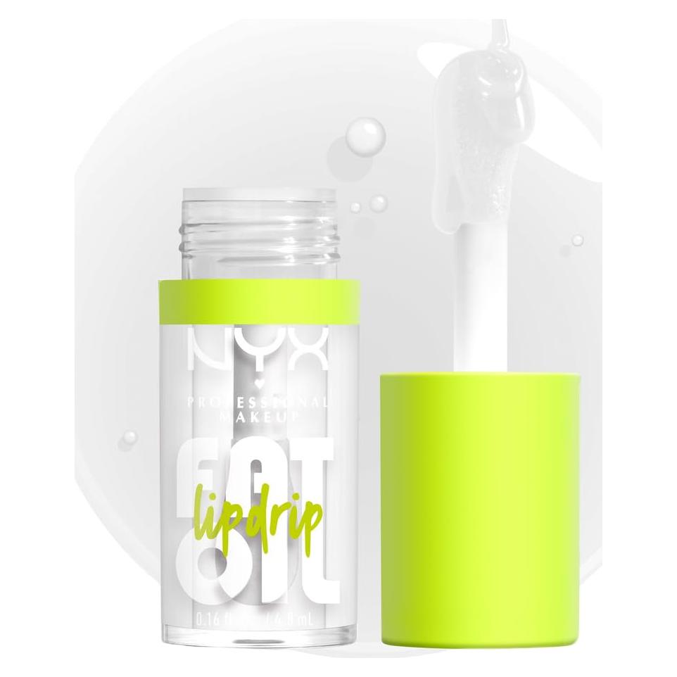 Brillo Labial Hidratante NYX 4.73 ml - Fat Oil Lip Drip Transparente