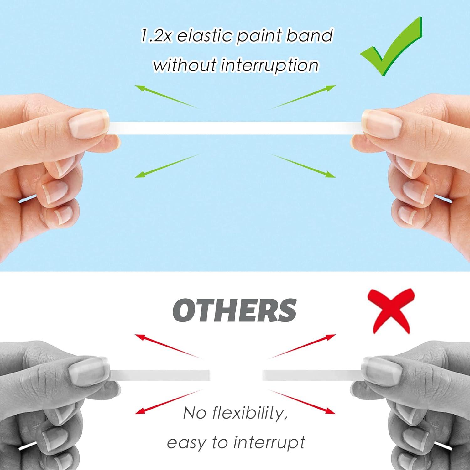 Cinta Correctora Retráctil BITOSEE 4 Piezas Blanca