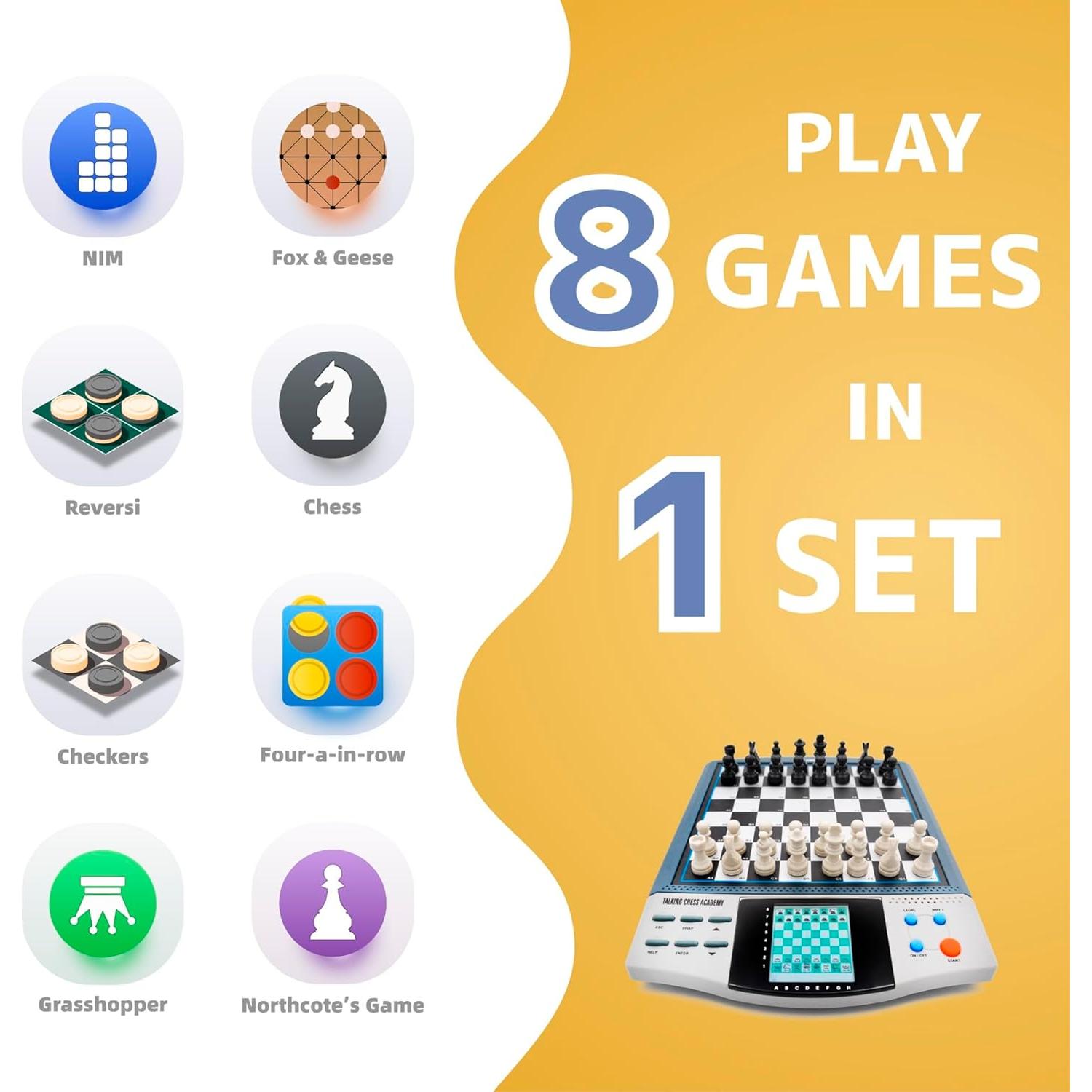 Juego de Ajedrez Electrónico iCore - Tablero con 30 Niveles