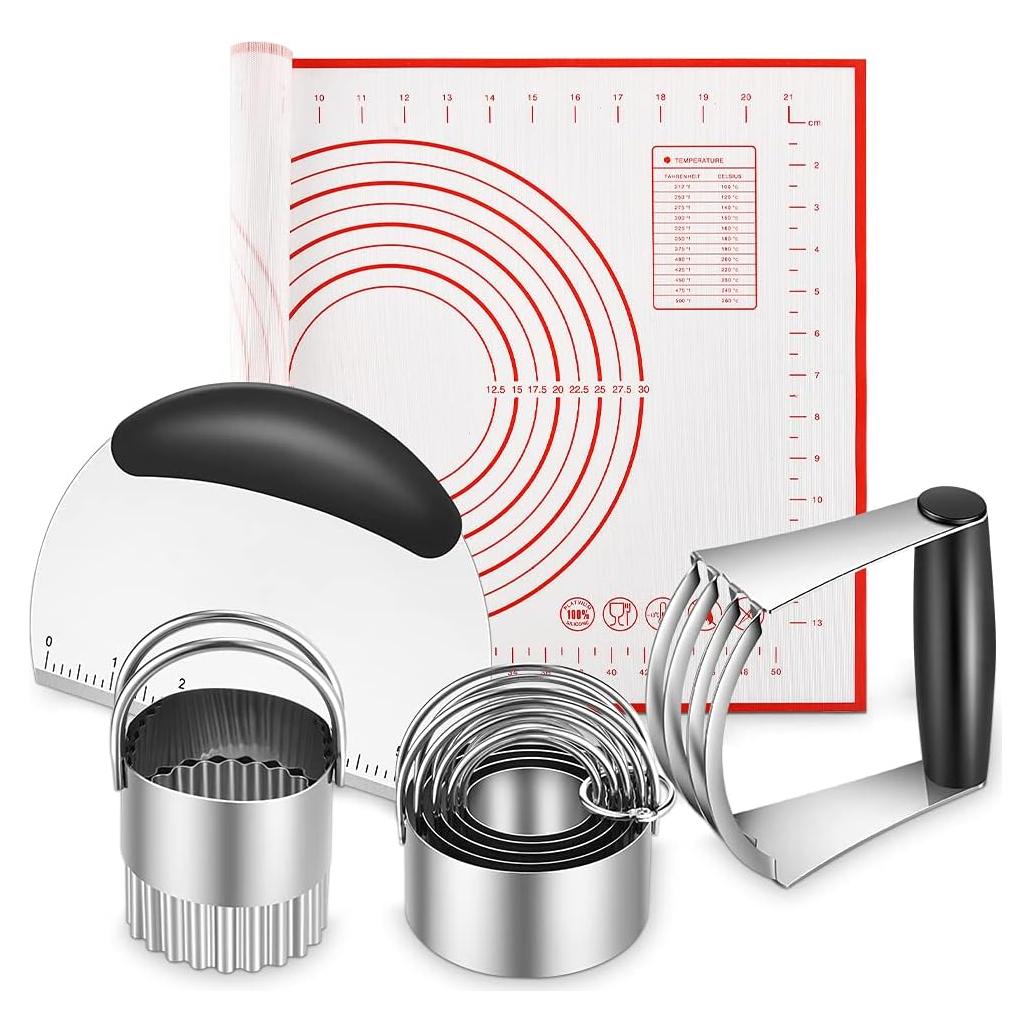 Juego de Cortadores de Masa MINOANT 5 Piezas Acero Inoxidable