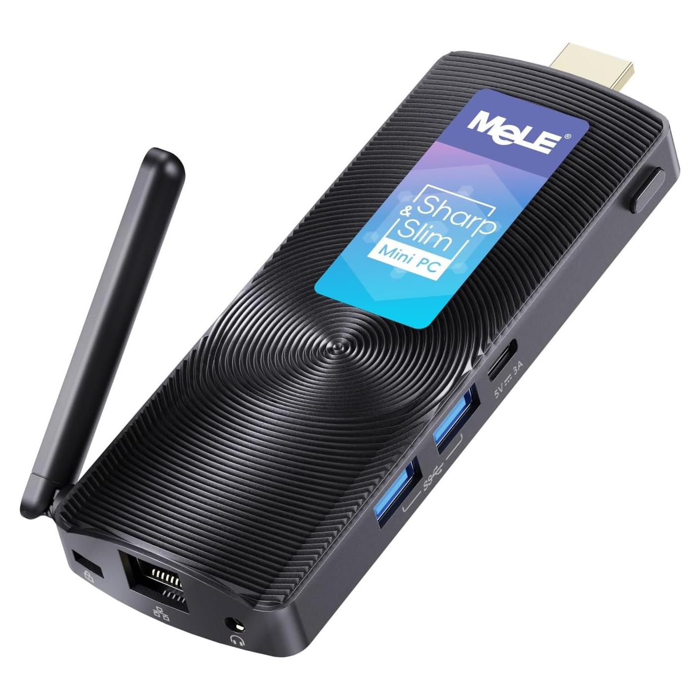 Mini PC Stick MeLE PCG02 Windows 11 N4000 4GB 128GB HDMI