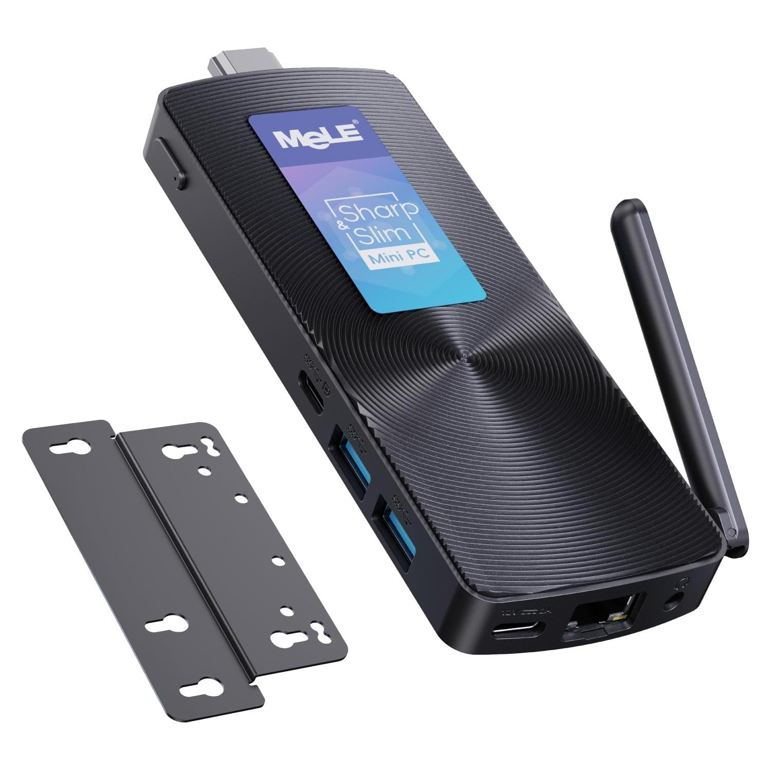 Mini PC Stick MeLE PCG02 N100 8GB RAM 256GB Almacenamiento