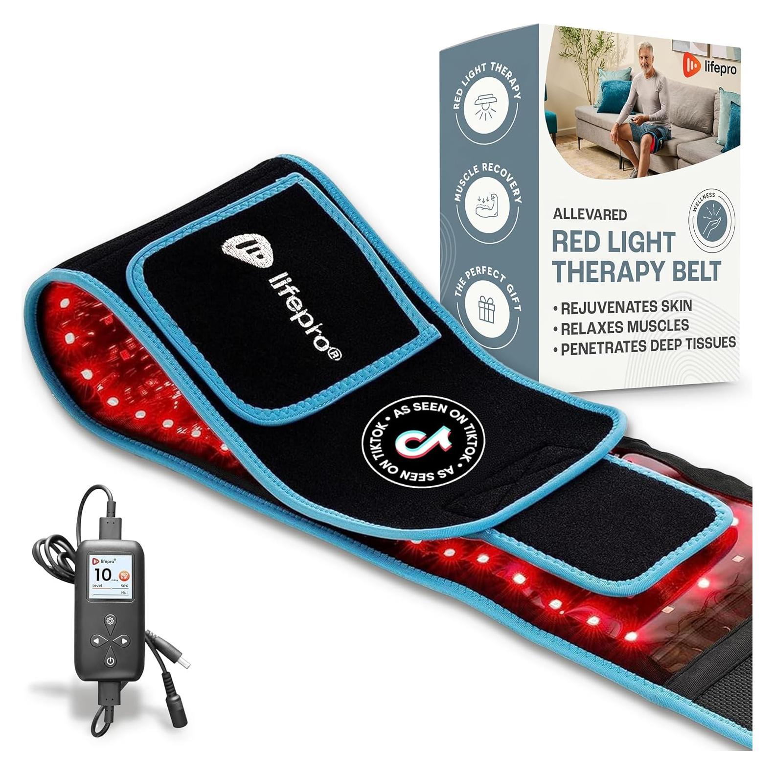 Cinturón de Terapia de Luz Roja LifePro - 660nm y 850nm