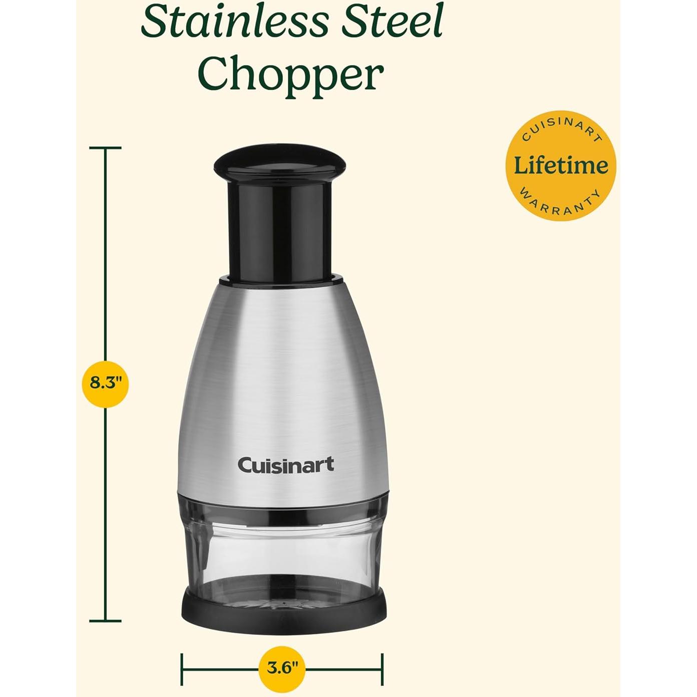 Cortador de Alimentos Cuisinart Acero Inoxidable 20.8 cm