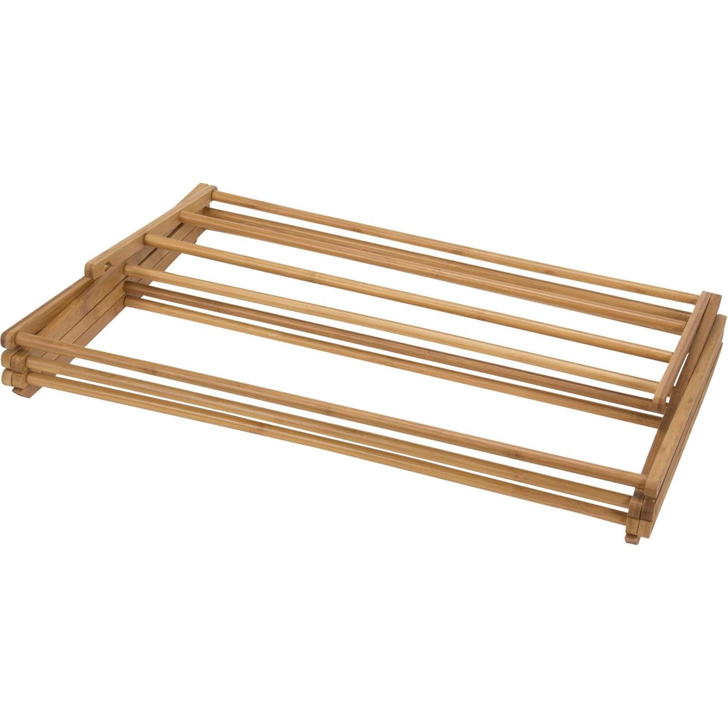 Soporte Plegable para Secar Ropa Household Essentials 11 Varillas