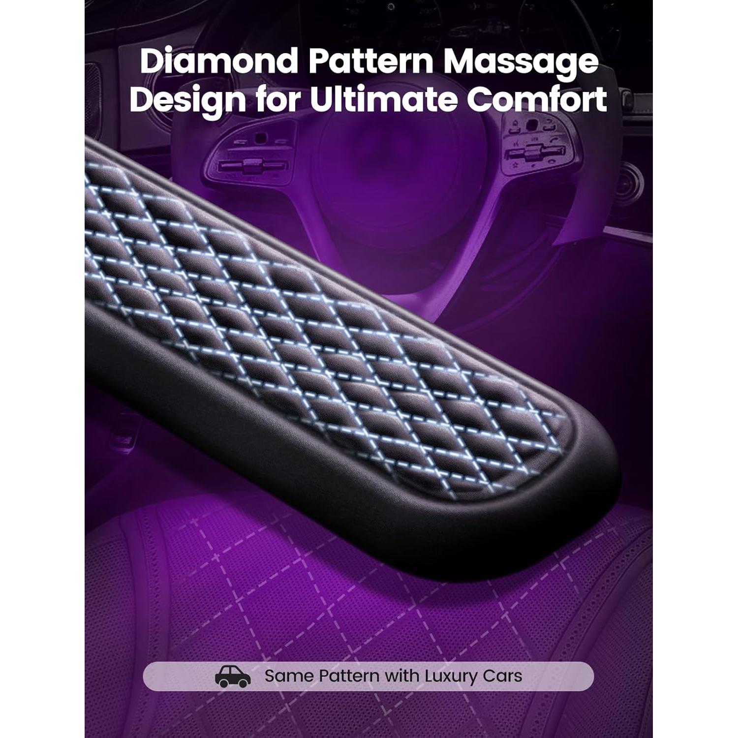 Reposamuñecas Vaydeer Ergonómico para Teclado y Ratón Negro