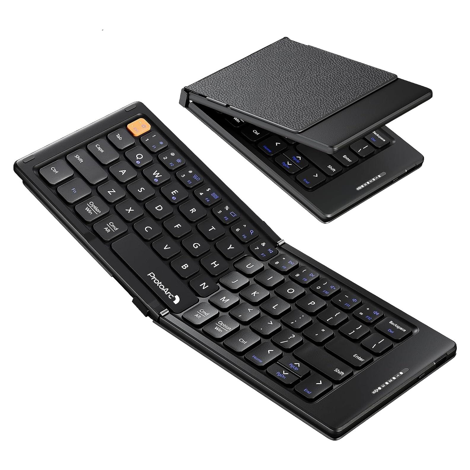 Teclado Plegable Bluetooth ProtoArc XK04 Compacto Negro