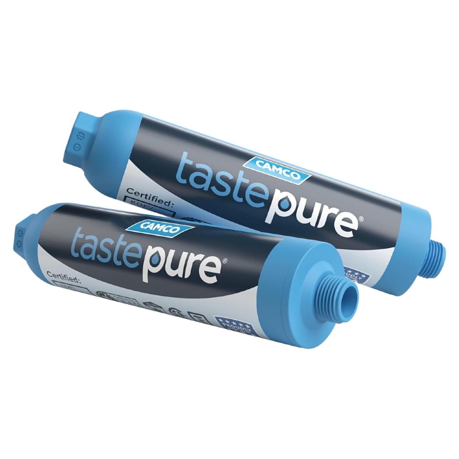 Filtro de Agua Camco Tastepure 2 Piezas para RV - Libre de Plomo