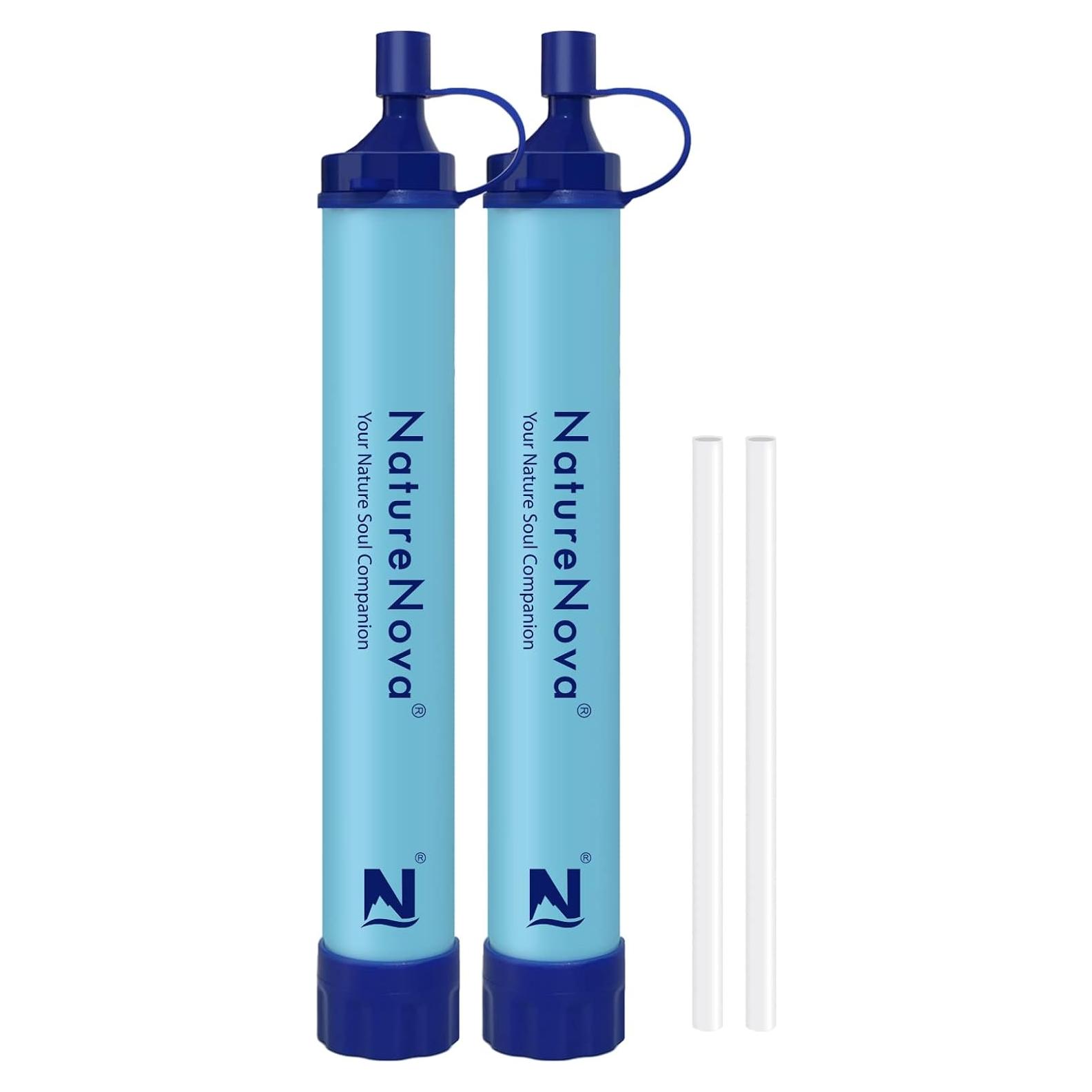 Filtro de Agua Personal NatureNova 2 Paquete Portátil