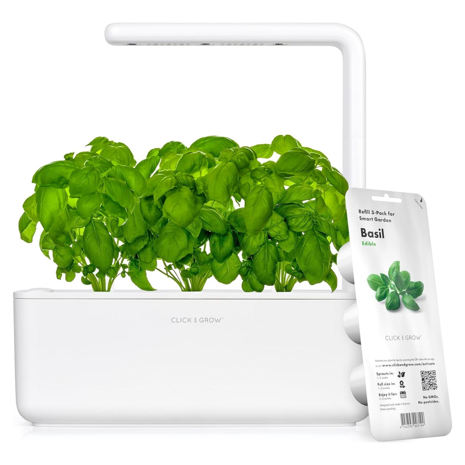 Kit Jardín Inteligente Click & Grow con Luz Crecimiento