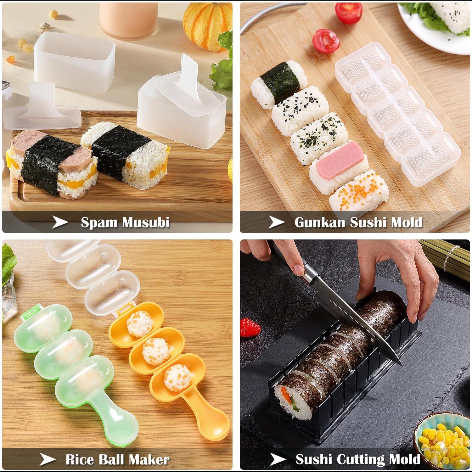 Kit de Hacer Sushi 28 en 1 SmileTools - Herramientas de Bambú