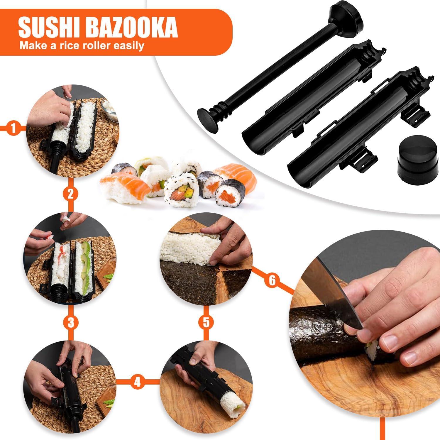 Kit de Hacer Sushi 28 en 1 SmileTools - Herramientas de Bambú