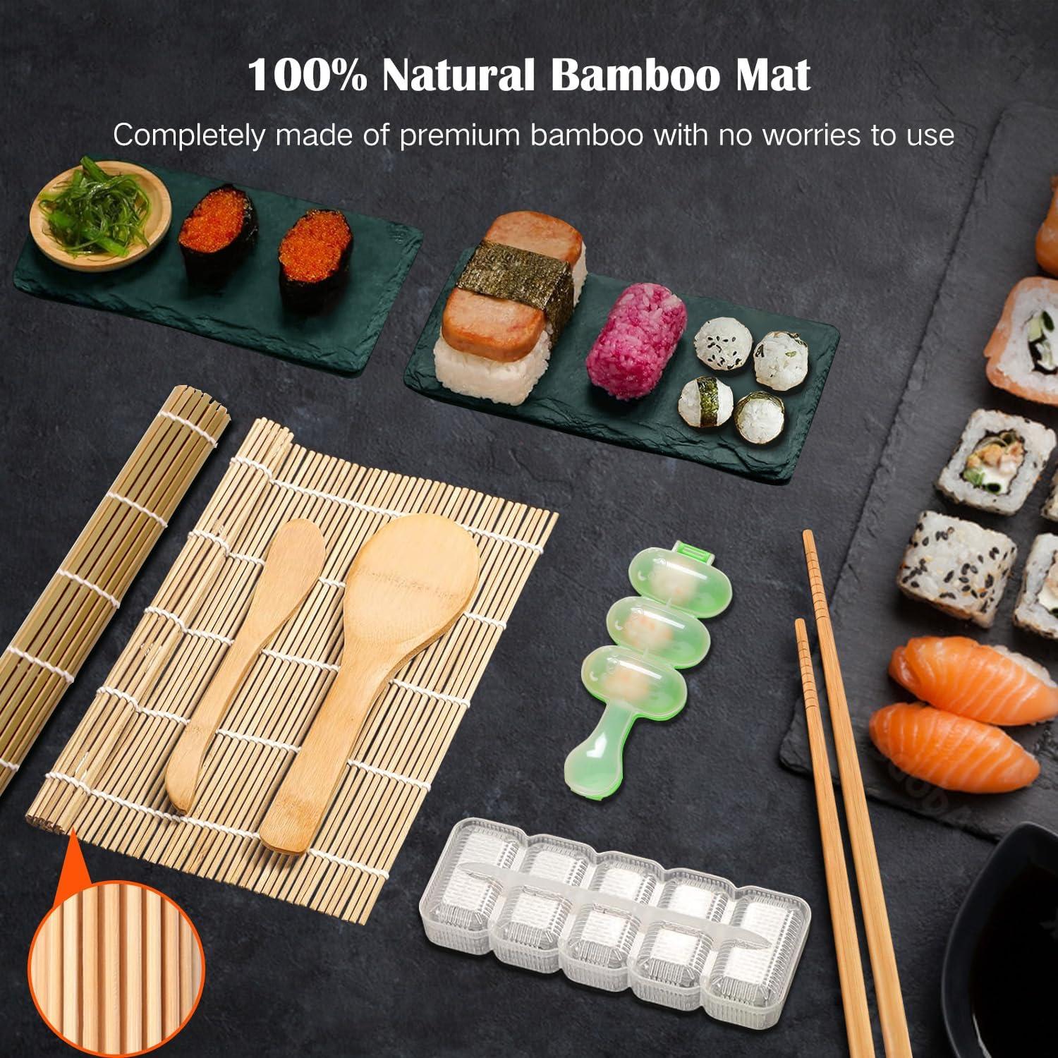 Kit de Hacer Sushi 28 en 1 SmileTools - Herramientas de Bambú