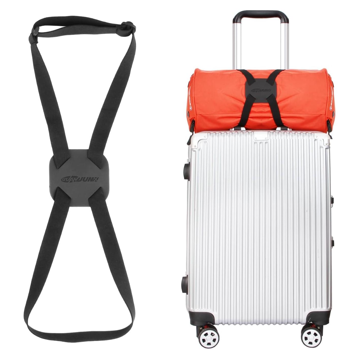 Correa Bungee de Equipaje GUANJUNX Ajustable 50.8cm Negro