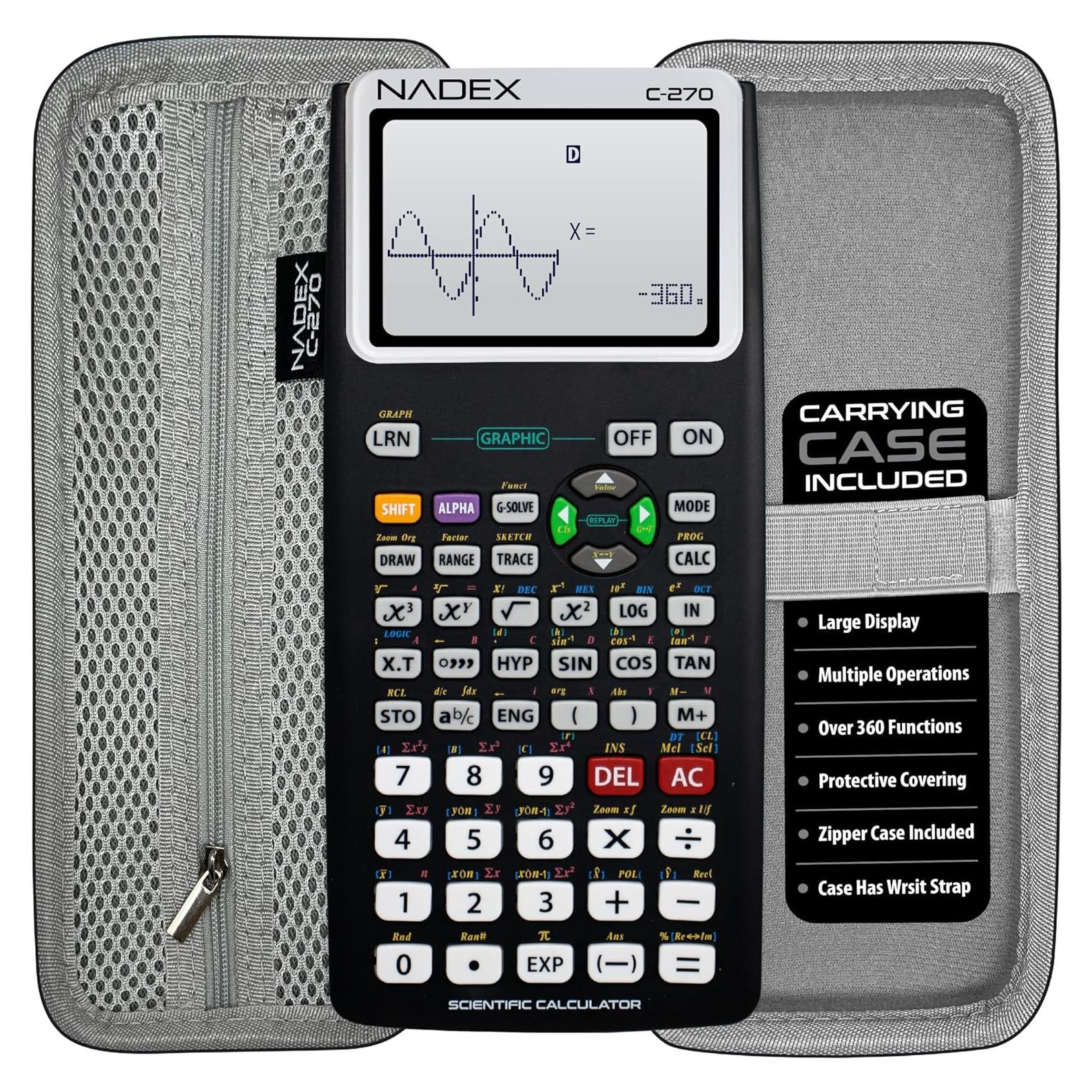 Calculadora Científica Nadex NXTE-1936 con Gráficos