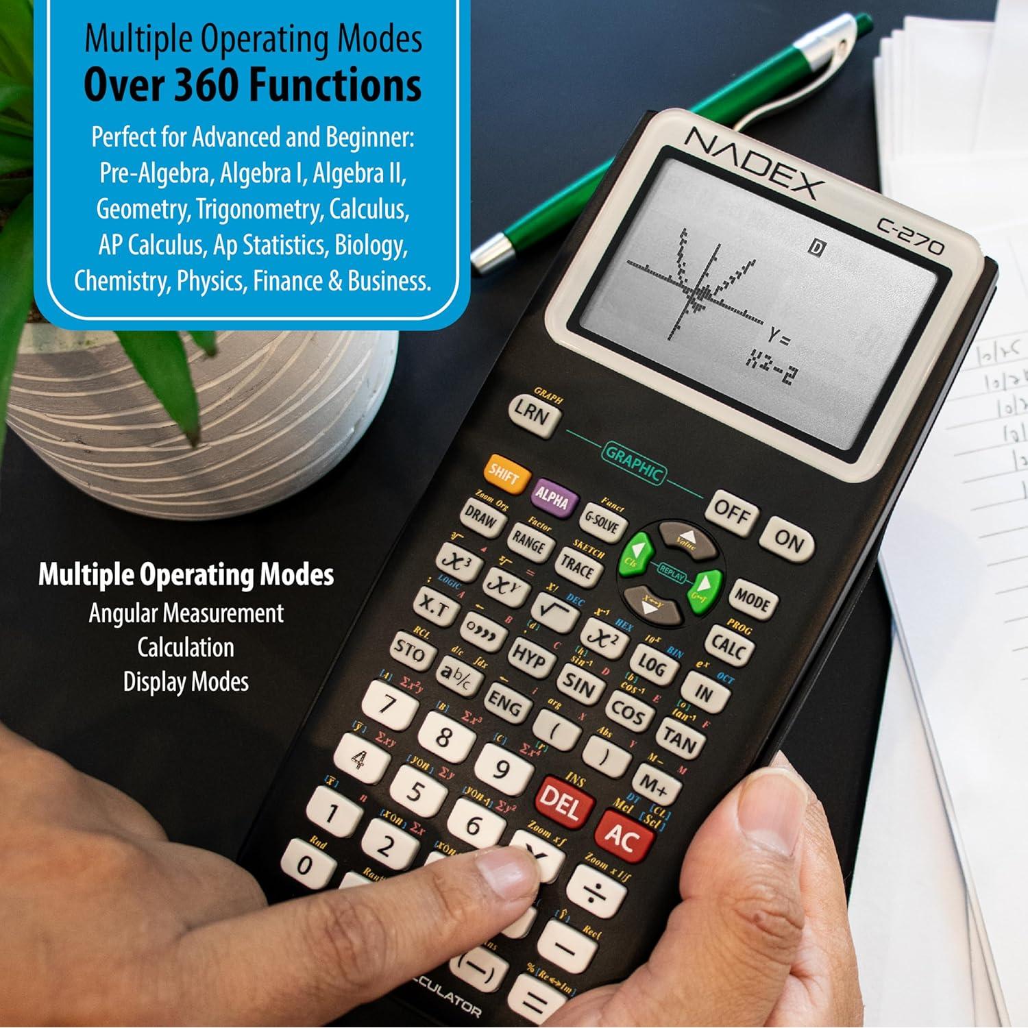 Calculadora Científica Nadex NXTE-1936 con Gráficos