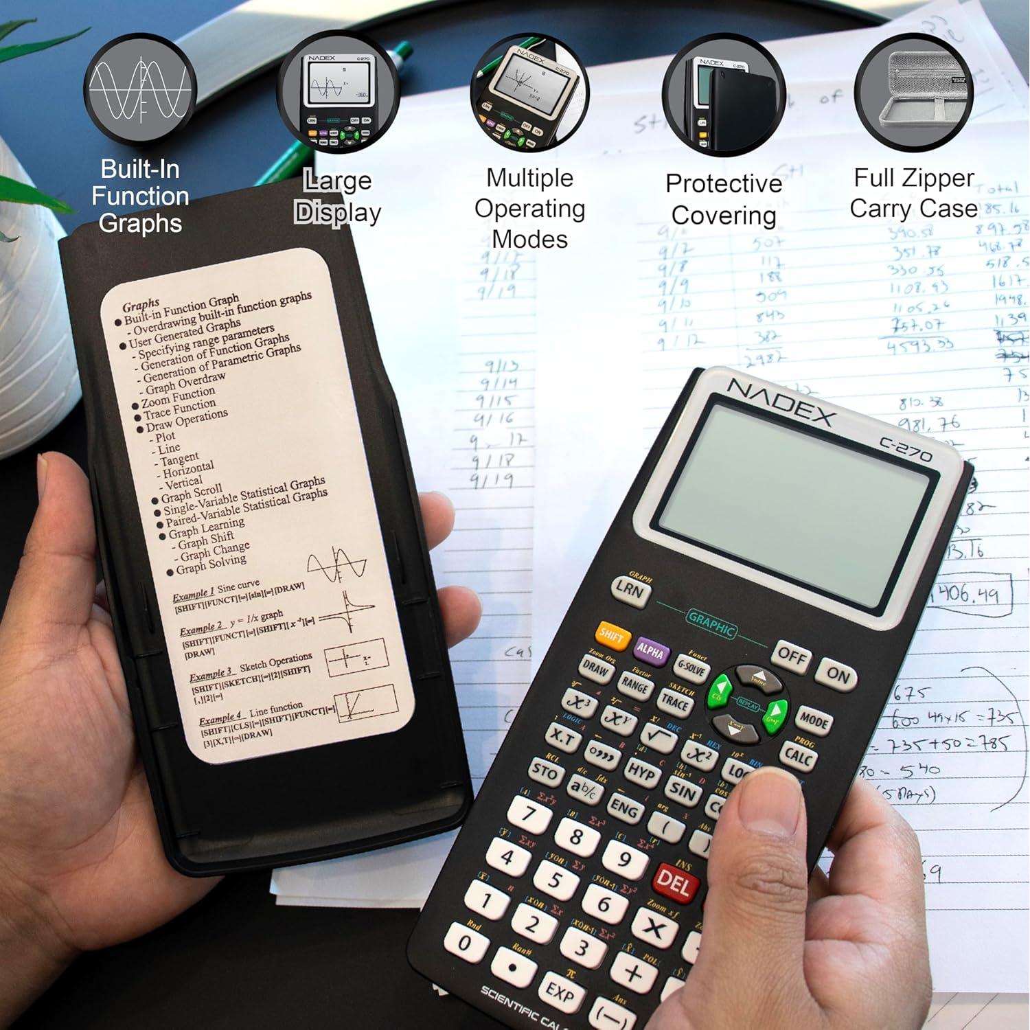 Calculadora Científica Nadex NXTE-1936 con Gráficos