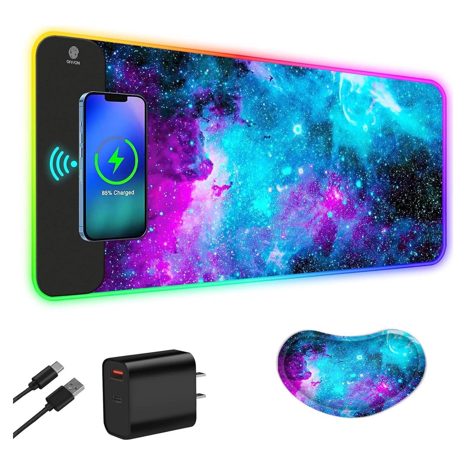 Alfombrilla de Ratón Gaming ToLuLu RGB Grande 80x30cm