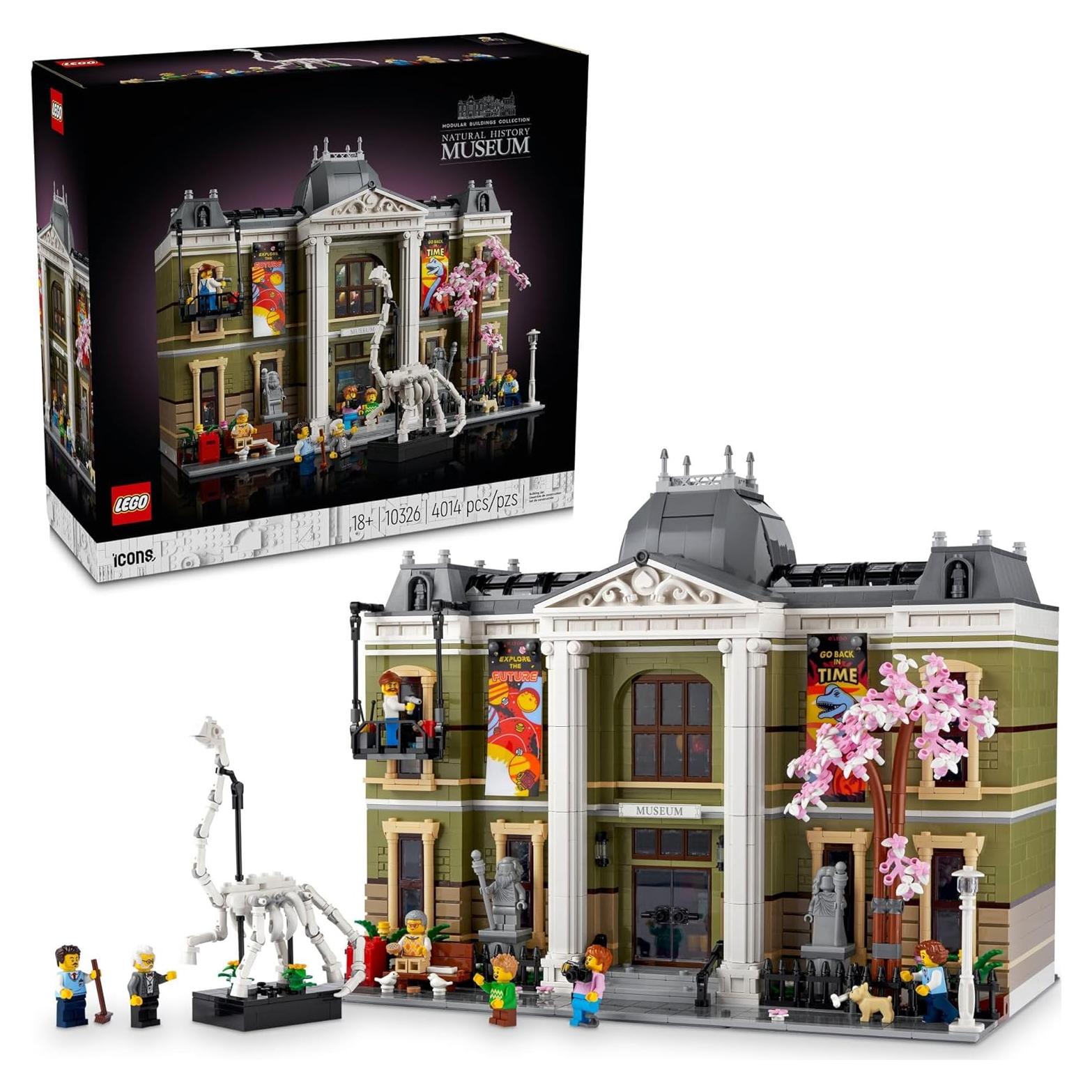 LEGO Icons Museo de Historia Natural 10326 - 4014 Piezas