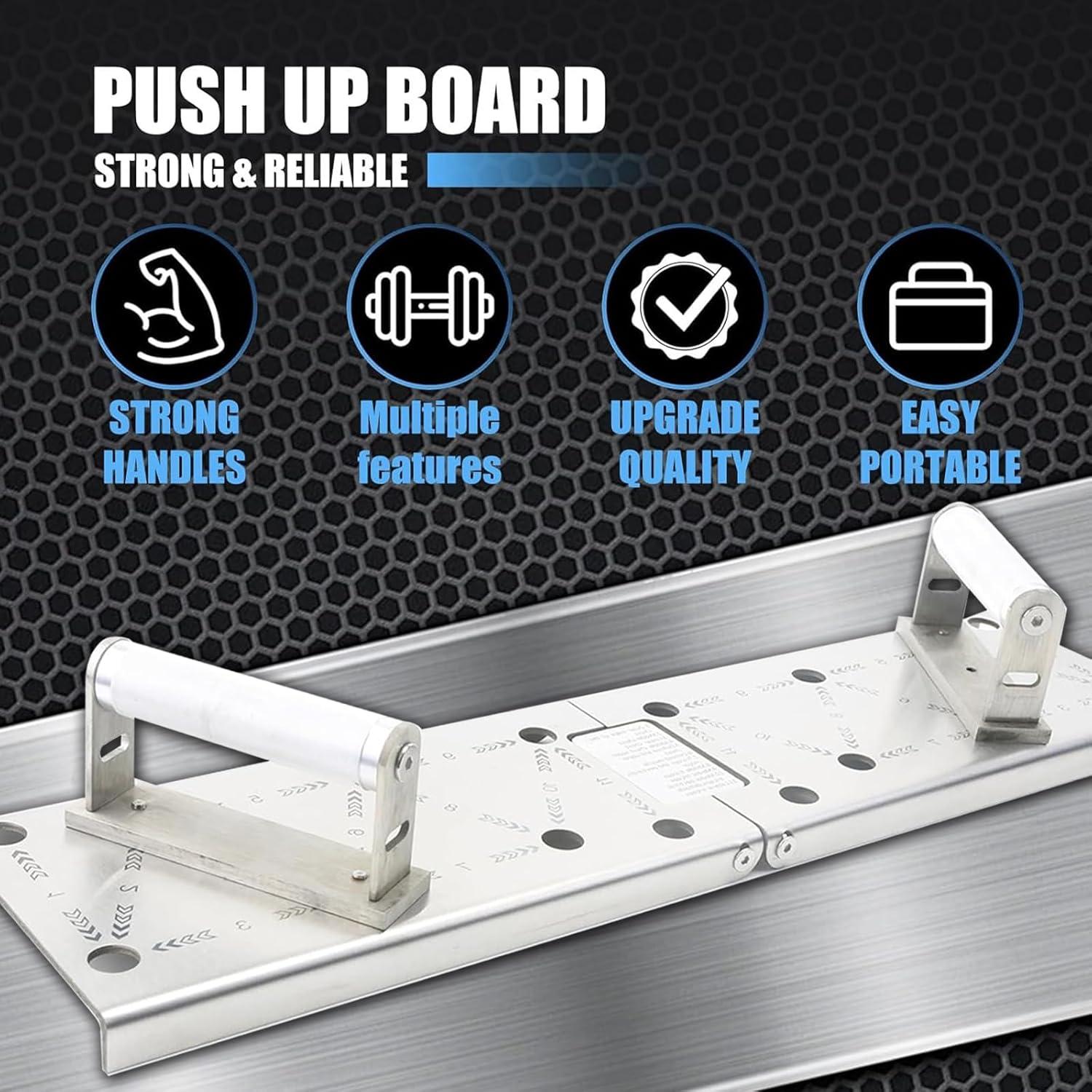 Tabla de Flexiones Multi Funcional MaoChang Acero Inoxidable