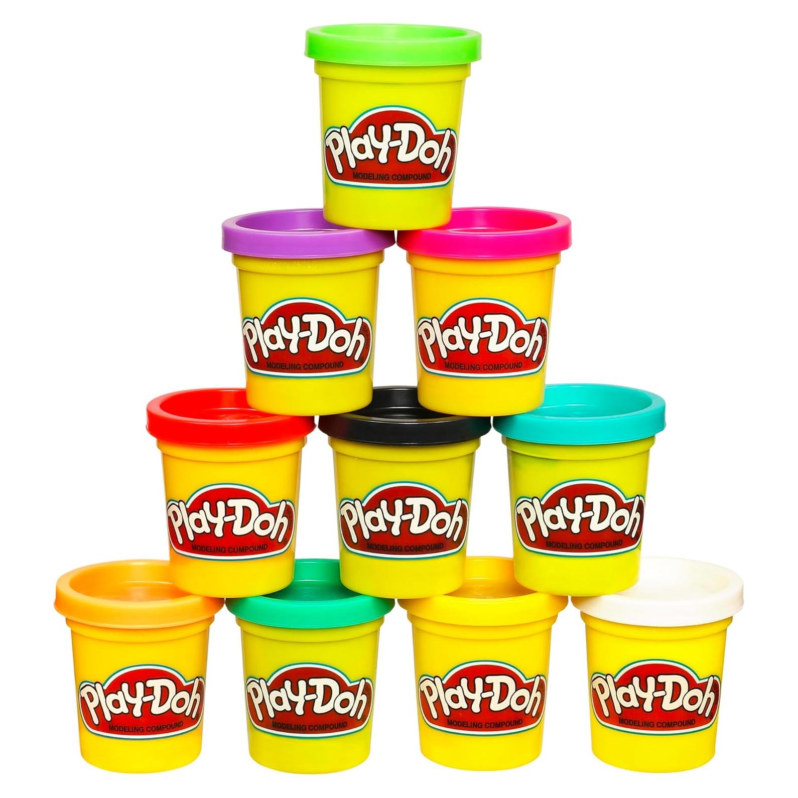 Play-Doh 10 Latas Multicolor No Tóxico para Niños 2+