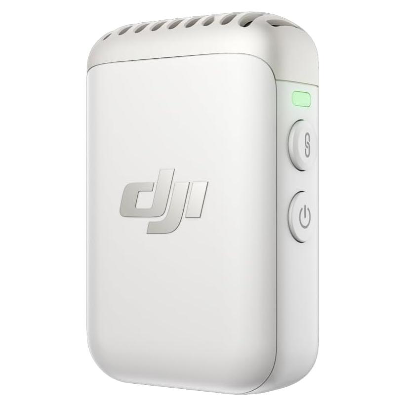 Transmisor DJI Mic 2 Blanco Perla - Audio Inalámbrico Profesional