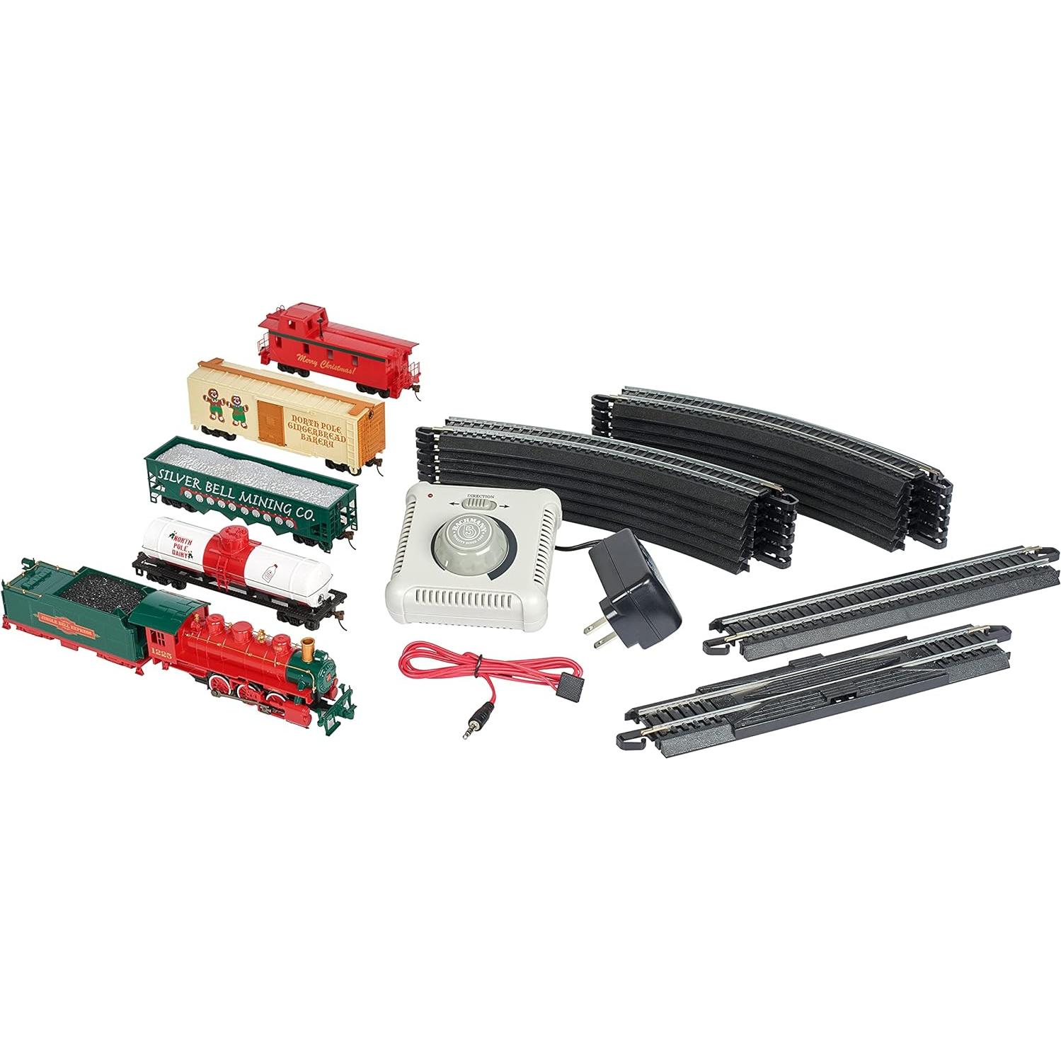 Conjunto de Tren Eléctrico Jingle Bell Express Bachmann HO