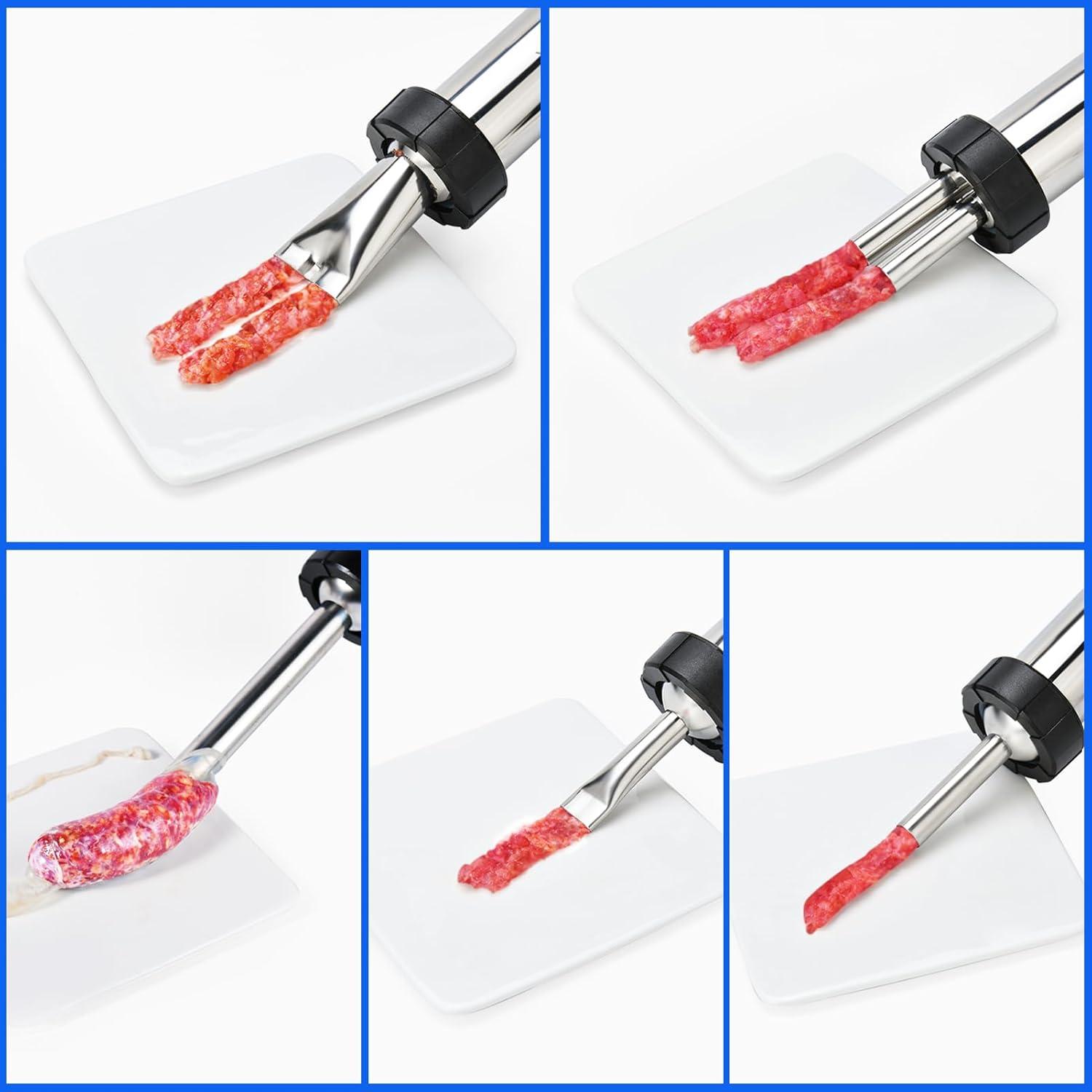 Pistola de Jerky Profesional WILDDIGIT 2.1 kg con 5 Boquillas