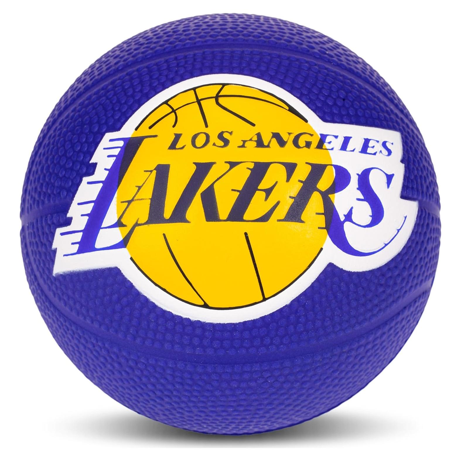 Balón de espuma mini NBA Franklin Sports Los Angeles Lakers