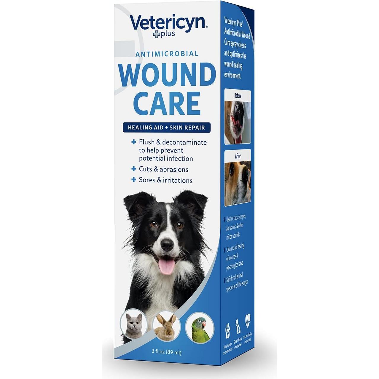 Vetericyn Plus Spray Cuidado de Heridas para Perros 85g