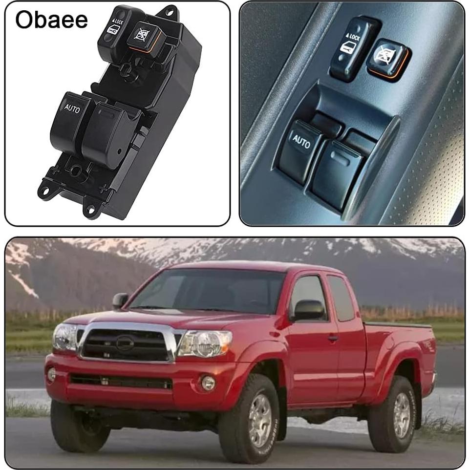 Interruptor Ventana Eléctrica Obaee Toyota 2000-2011 12V
