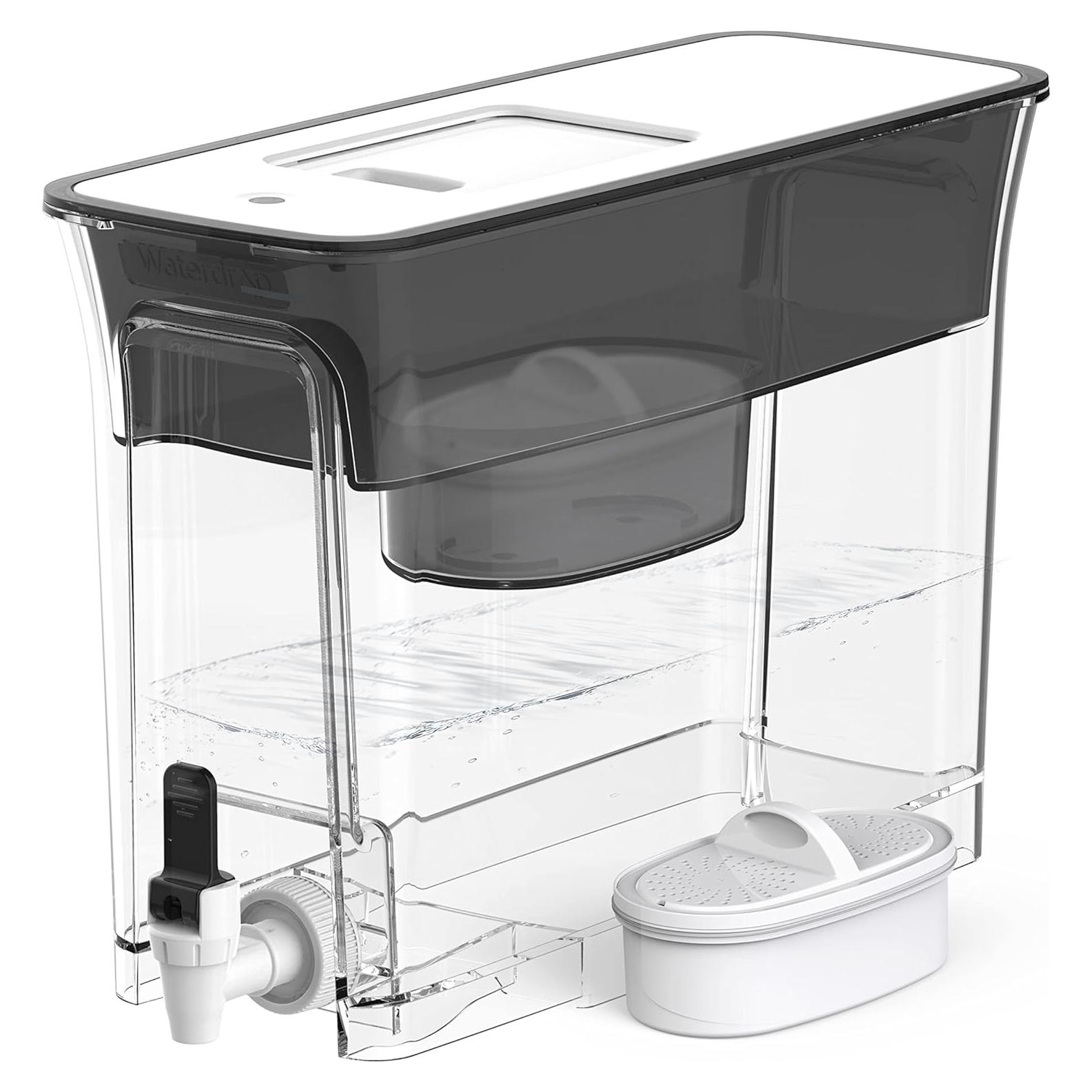 Dispensador de Agua Waterdrop WD-WFD-40L 35 Tazas Negro