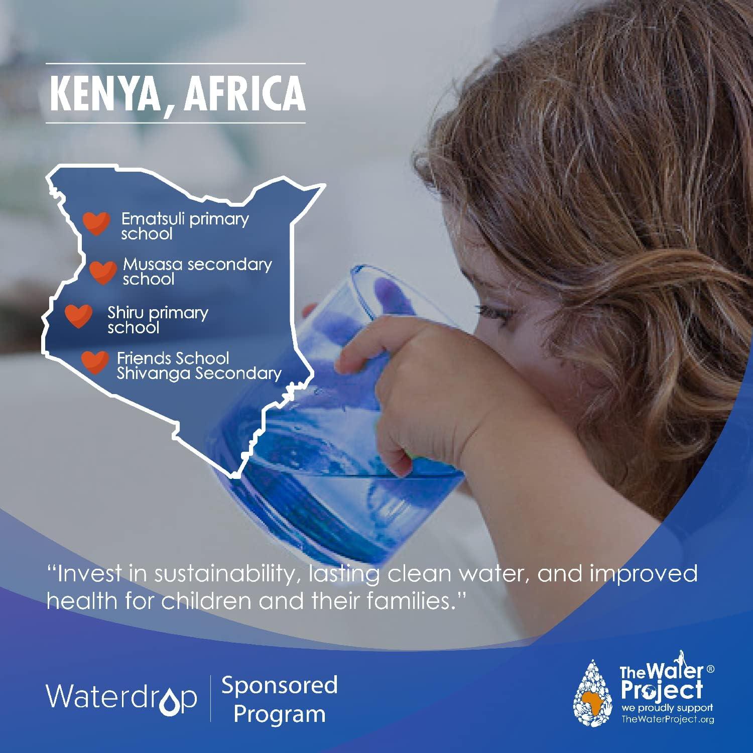 Dispensador de Agua Waterdrop WD-WFD-40L 35 Tazas Negro