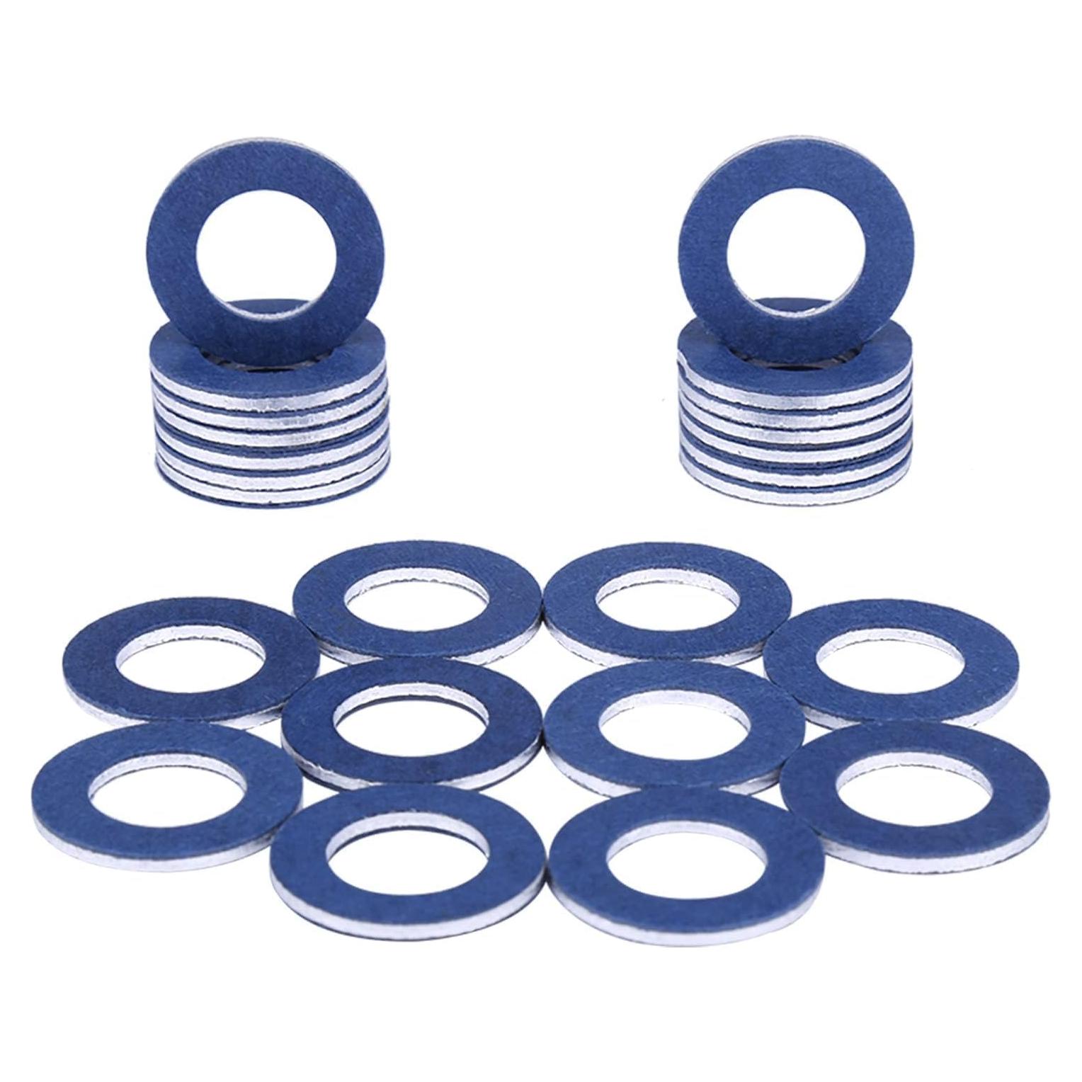 Juntas de Drenaje de Aceite Aluminio KOROP 24 Pcs Toyota Lexus