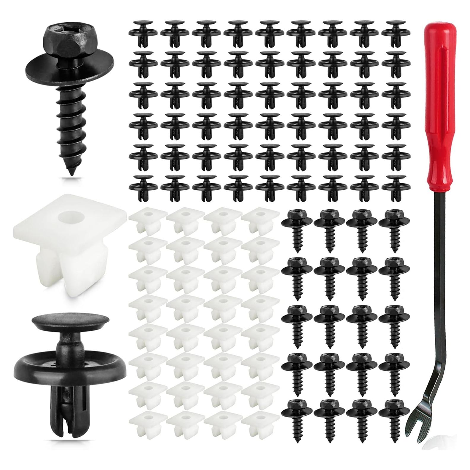 Xislet 101 Piezas Remaches y Tornillos para Toyota y Lexus