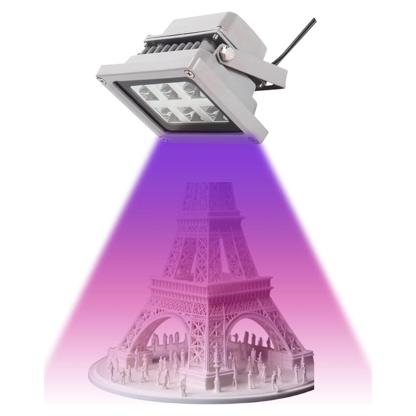 Luz UV 6W ACADEEP para curado de resina 3D 405nm