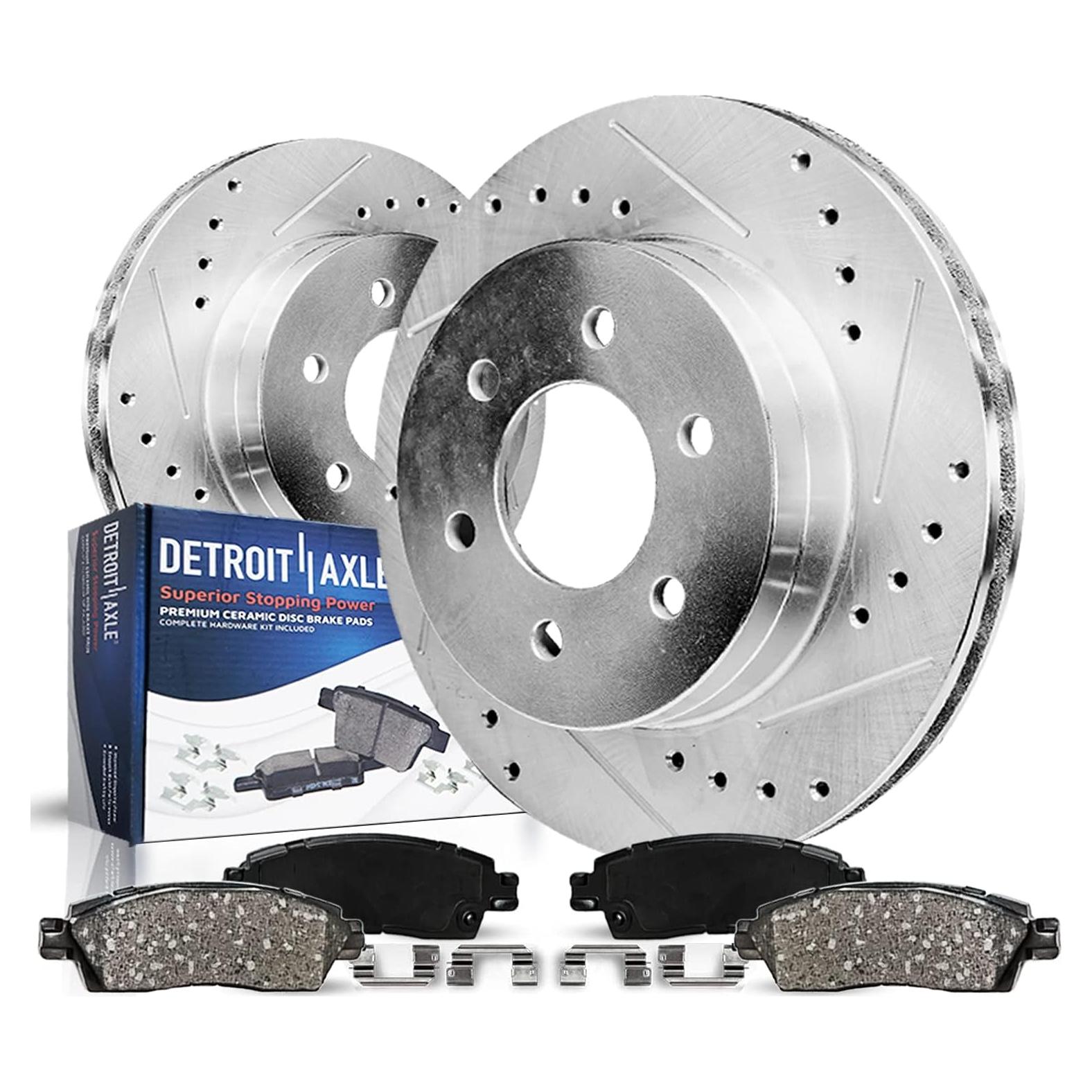 Kit de frenos delantero Detroit Axle para Toyota Tacoma 1999-2004